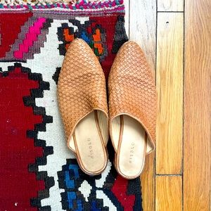 Nisolo Ama Woven Mule - Brown